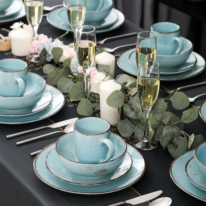 Latitude Run® Navia 32 Piece Dinnerware Set, Service for 8 & Reviews